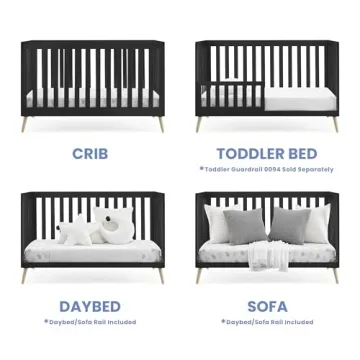 Delta Children 4-in-1 Convertible Crib Stylish Design