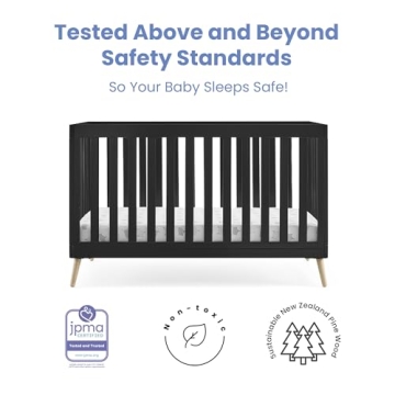 Delta Children 4-in-1 Convertible Crib Stylish Design