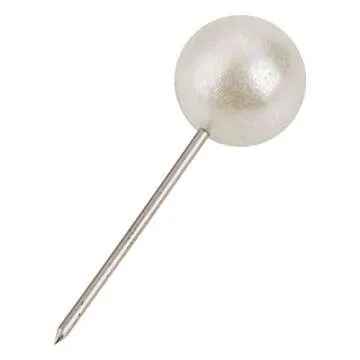 Oumefar 200PCS Pearl Push Pins for Crafting and DIY