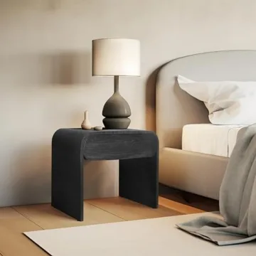 Stylish Solid Oak Nightstand - Cresthill Collection