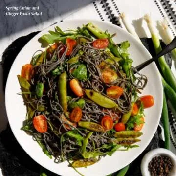 Explore Cuisine Bean Spaghetti Variety Pack - Organic Edamame Spaghetti (5 Boxes) + Organic Black Bean Spaghetti (3 Boxes) - 8 oz - High Protein & Gluten Free