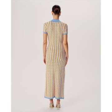 Ronny Kobo Women's Quinlan Polo Maxi Dress