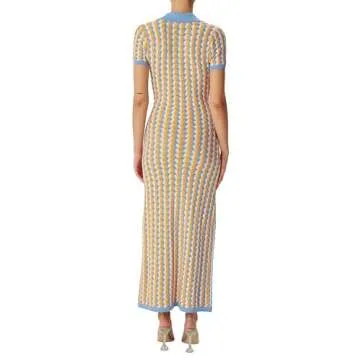 Ronny Kobo Women's Quinlan Polo Maxi Dress