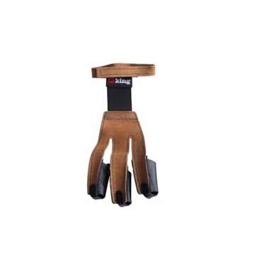 PSE King Traditional Leather Archery Shooting Glove Extra Large
