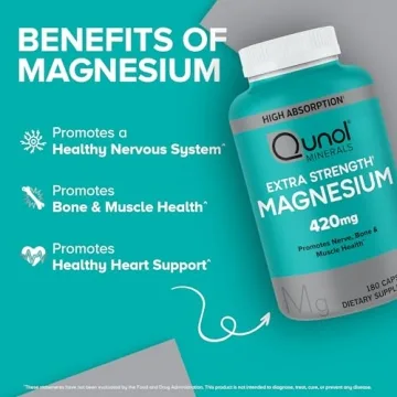 Qunol Magnesium Capsules Extra Strength 420mg Wellness