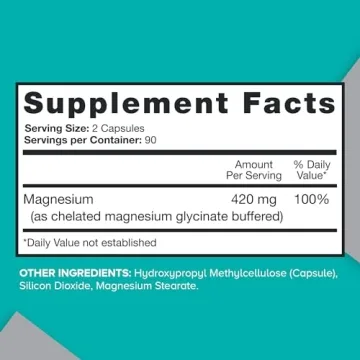 Qunol Magnesium Capsules Extra Strength 420mg Wellness