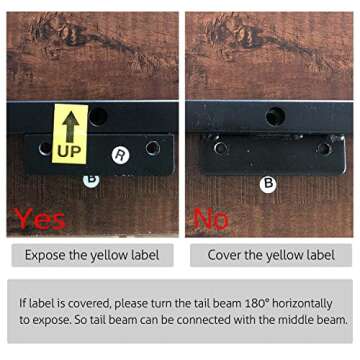 SHA CERLIN King Size Bed Frame with Storage and Style