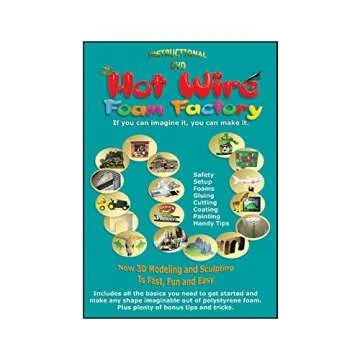 Hot Wire Foam Factory Freehand Router Pro Starter Foam Cutting Kit, Shapeable Blades, Adjustable Heat Settings, Cut EPS, XPS, & Styrofoam, USA Made