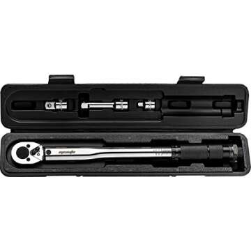 EPAuto Durable 3/8-Inch Drive Click Torque Wrench