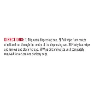 Nature's Miracle 30 Count Bird Cage Scrubbing Wipes