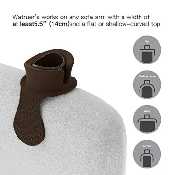 Accommodating Watruer Sofa Cup Holder for Any Drink