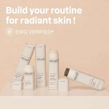 ATTITUDE Oceanly Face Cleanser Stick, EWG Verified, Plastic-free, Plant and Mineral-Based Ingredients, Vegan and Cruelty-free Beauty Products, PHYTO CLEANSE, Unscented, 1 Ounce