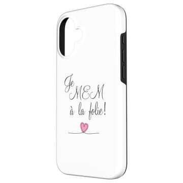 Je MEM à la Folie Case for iPhone 16 - Premium Protection with Style