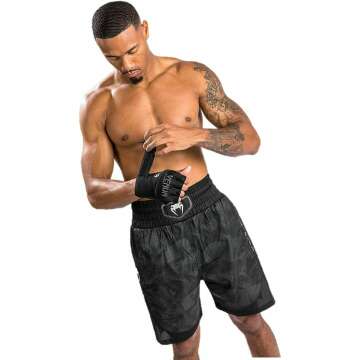 Venum Men's Electron 3.0 Black Boxing Shorts