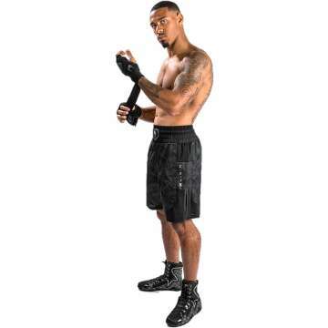Venum Men's Electron 3.0 Black Boxing Shorts