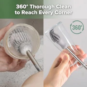 Haakaa Silicone Brush Kit - Perfect for Baby Care Essentials