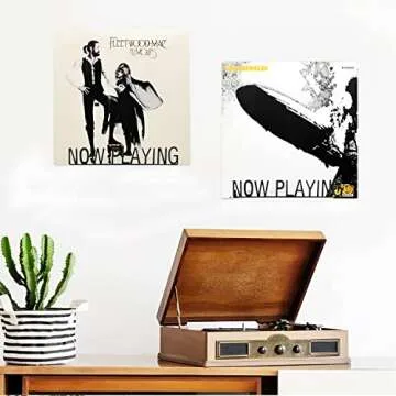 Stylish Ahomiwow Vinyl Record Stand for Music Lovers