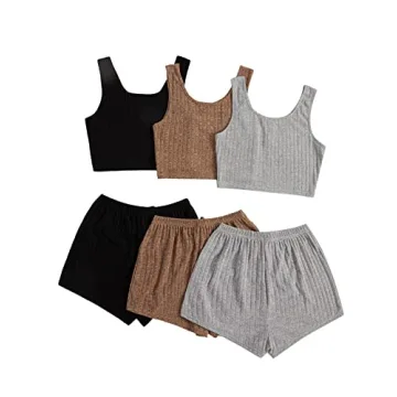 Soly Hux Lounge Sets - Comfy Three-Piece Pajamas