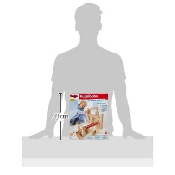 HABA Ball Track - Educational Wooden Marble Run for Kids