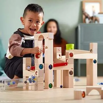 HABA Ball Track - Educational Wooden Marble Run for Kids