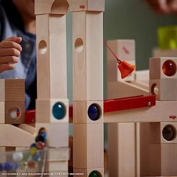 HABA Ball Track - Educational Wooden Marble Run for Kids