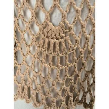 Chic Black Crochet Halter Top for Summer Events