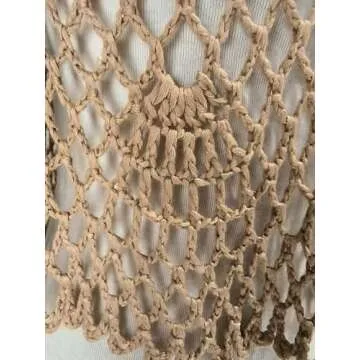 Chic Black Crochet Halter Top for Summer Events