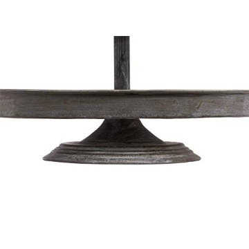 Charming 2-Tier Decorative Metal Tray - Rustic & Stylish