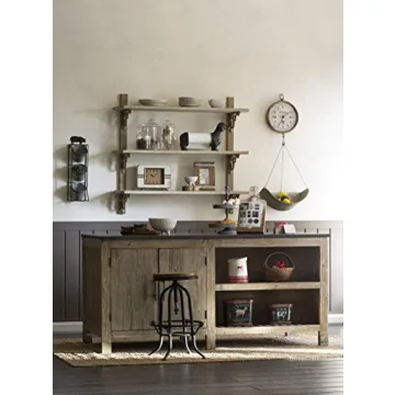 Charming 2-Tier Decorative Metal Tray - Rustic & Stylish