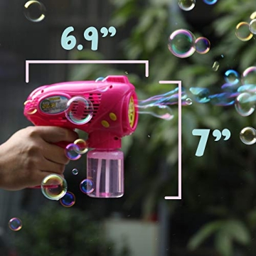 Bubble Guns for Kids - Fun 2 Pack Blower Set for Parties