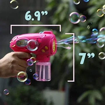 Bubble Guns for Kids - Fun 2 Pack Blower Set for Parties