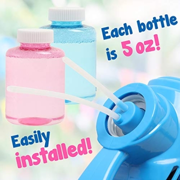 Bubble Guns for Kids - Fun 2 Pack Blower Set for Parties