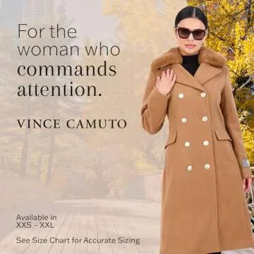 Stylish Vince Camuto Women's Winter Coats with Faux Fur
