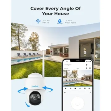 Wireless Solar Powered Security Camera - REOLINK Argus PT