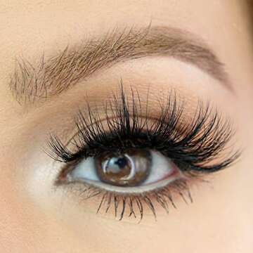 MoxieLash Magnetic Eyelashes with Eyeliner Kit - Money Bundle - Natural Looking False Eyelashes - Set of Money Lashes + Magnetic Eyeliner + Eyeliner Remover Swabs - USA Owned - No Glue