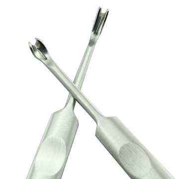 Tegg Leather Grooving Tool - Premium Stainless Steel Edge Beveler