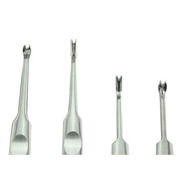 Tegg Leather Grooving Tool - Premium Stainless Steel Edge Beveler