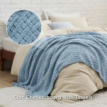 Cozy Chenille Throw Blanket - Soft & Stylish for Any Home