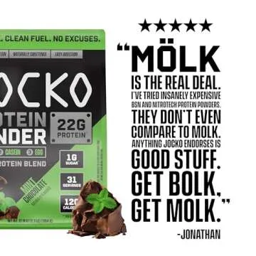 Jocko Fuel Mölk Whey Protein Powder 22g Low Sugar Blend