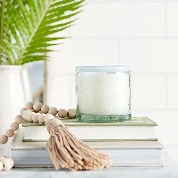 Paddywax Amber Coconut Scented Candle in Hand-Blown Glass