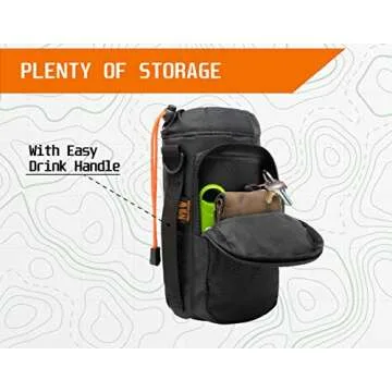 Insulated Water Bottle Holder - Mindful Ventures Carry On