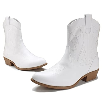 PEPPEP Western Cowgirl Boots: Stylish Comfort for Women