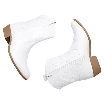 PEPPEP Western Cowgirl Boots: Stylish Comfort for Women