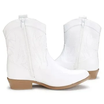 PEPPEP Western Cowgirl Boots: Stylish Comfort for Women