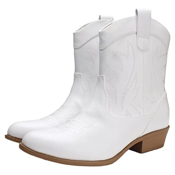 PEPPEP Western Cowgirl Boots: Stylish Comfort for Women