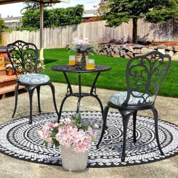 Comfortable and Stylish DYTXIII Patio Round Chair Cushions