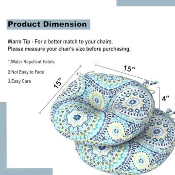Comfortable and Stylish DYTXIII Patio Round Chair Cushions