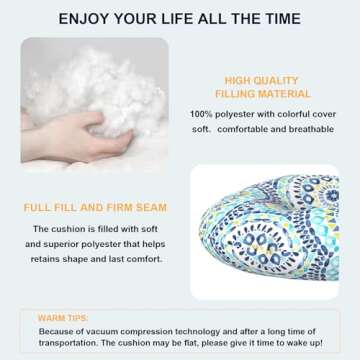 Comfortable and Stylish DYTXIII Patio Round Chair Cushions