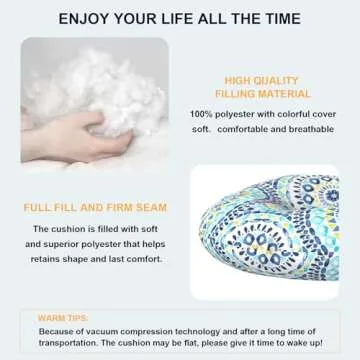 Comfortable and Stylish DYTXIII Patio Round Chair Cushions