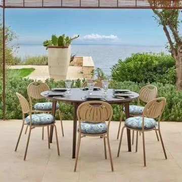 Comfortable and Stylish DYTXIII Patio Round Chair Cushions